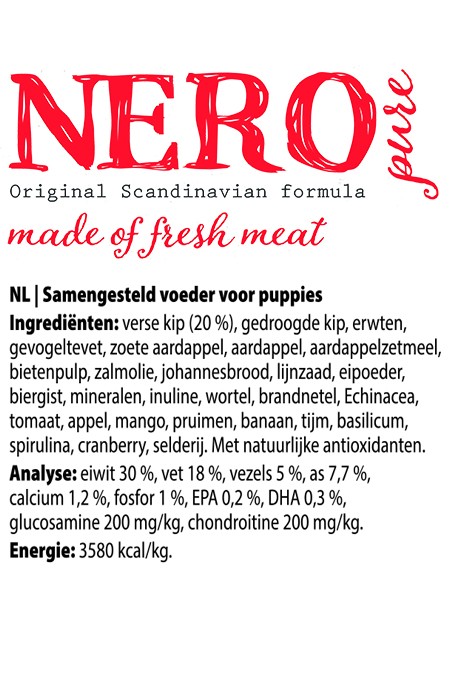 Proefpakket hond Nero Pure