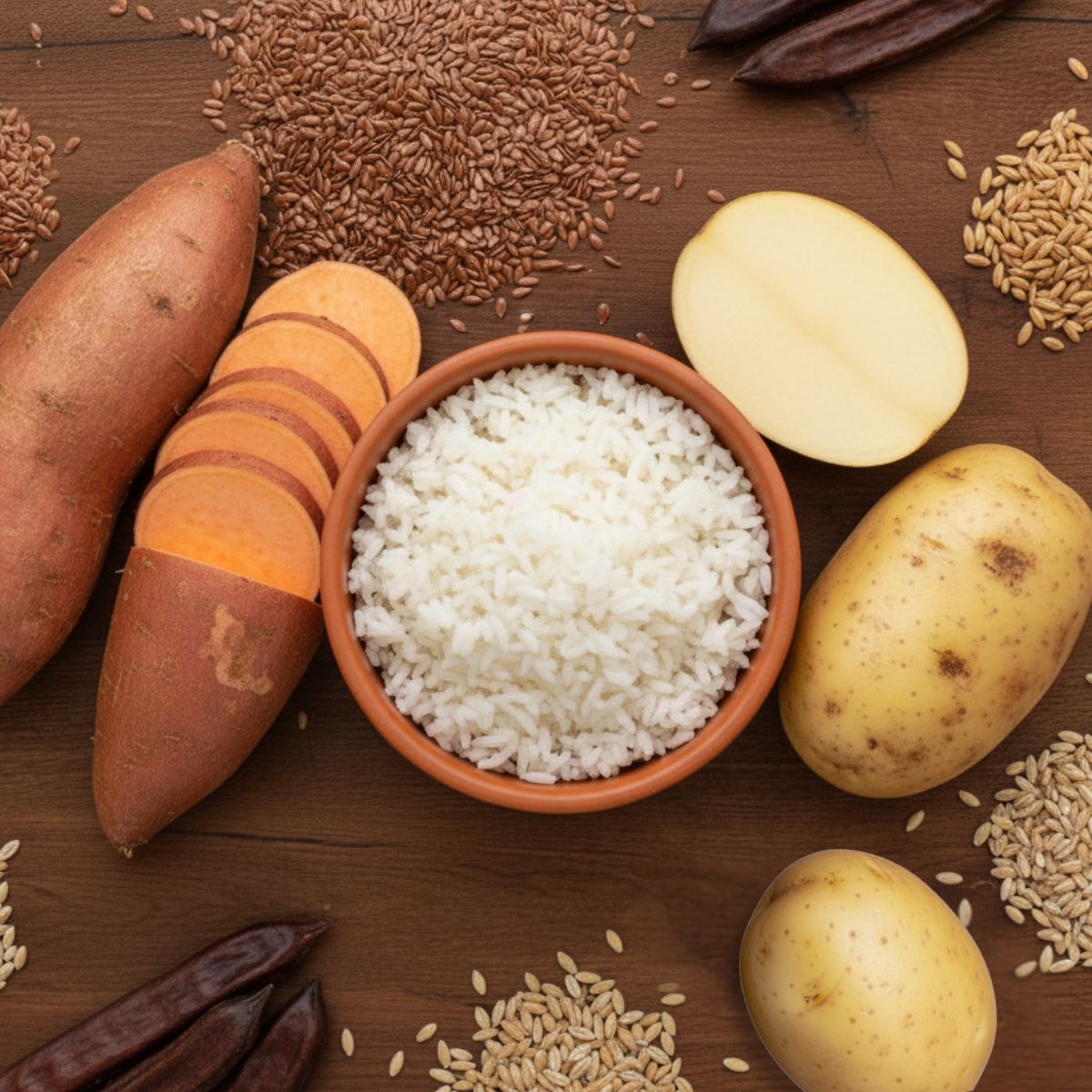 Glutenvrij vierkant